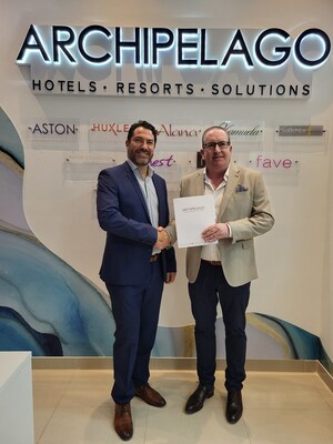 Archipelago International y CLERHP Estructuras S.A. firman acuerdo de gestión para GRAND ASTON Golf Hotel & Residences en Larimar City & Resort, Punta Cana.