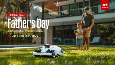 Mammotion LUBA 2 AWD Series Robotic Lawn Mower Father's Day deal