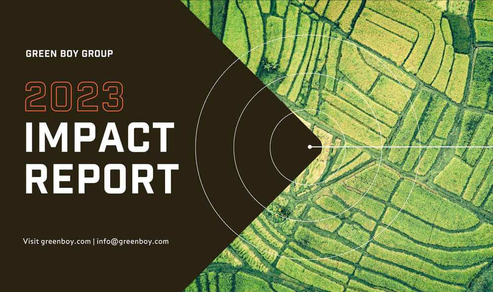 Green Boy's 2023 Impact Report is now available on their website.