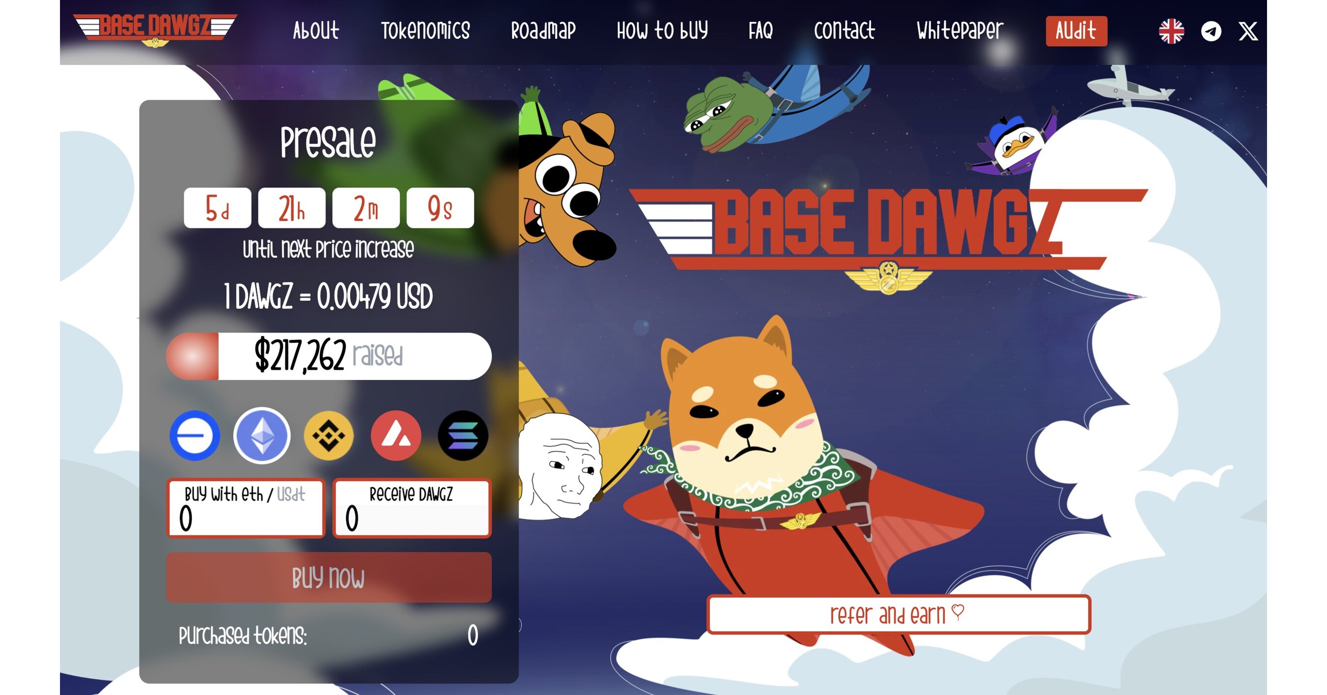 Newest Meme Coin on Base Chain, Base Dawgz Crypto Presale Raises $200k in Minutes