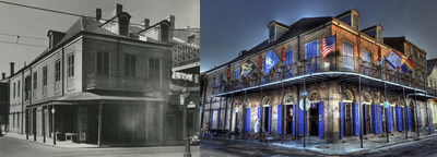 Bourbon Pub & Parade 1936 (L) vs Bourbon Pub & Parade 2024 (R)