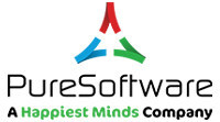 PureSoftware Happiest Minds Logo