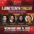 Two Chances to Celebrate Junteenth with Concerts by The Denyce Graves Foundation