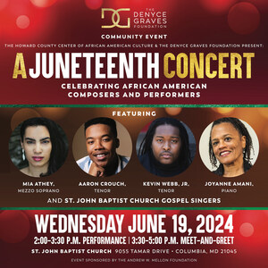 Two Chances to Celebrate Juneteenth with Concerts by The Denyce Graves Foundation
