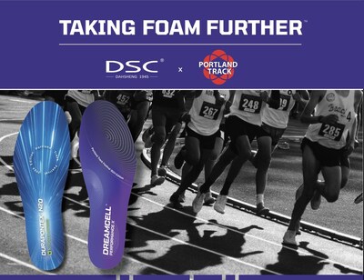 DSC is dedicated to supporting local athletes. At the Portland Track Festival, DSC will distribute 1000 pairs of insoles to elite runners, featuring two performance insoles: DREAMCELLtm PX and DURAPONTEXtm N20.