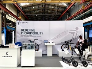 Segway présente ses solutions de micromobilité avancées et ses idées au salon Micromobility Europe 2024