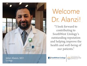 INTEGRATED ONCOLOGY NETWORK AND SOUTHWEST UROLOGY ANNOUNCE THE ADDITION OF UROLOGIST DR. JABER ALANZI TO THEIR TEAM