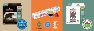 Muskoka Roastery Introduces Three New Sustainable Coffee Products: Black Bear Decaf + Aki Organic Compostable Pods, and Compostable Organic Espresso Capsules