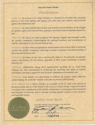 Council Member Shawn Fletcher Issued a Proclamation Declaring June 2024 LGBTQ+ Pride Month