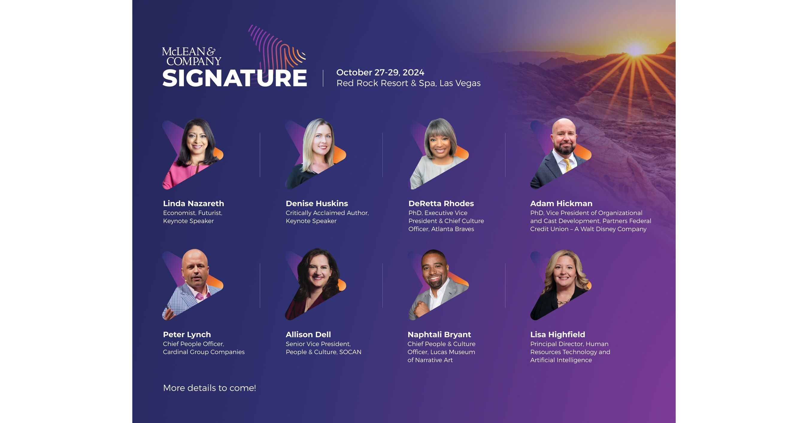 McLean Signature, the Premier Event For Future-Focused HR Professionals ...