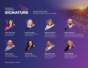 McLean Signature, the Premier Event For Future-Focused HR Professionals From McLean & Company, Announces Agenda Details for October 2024