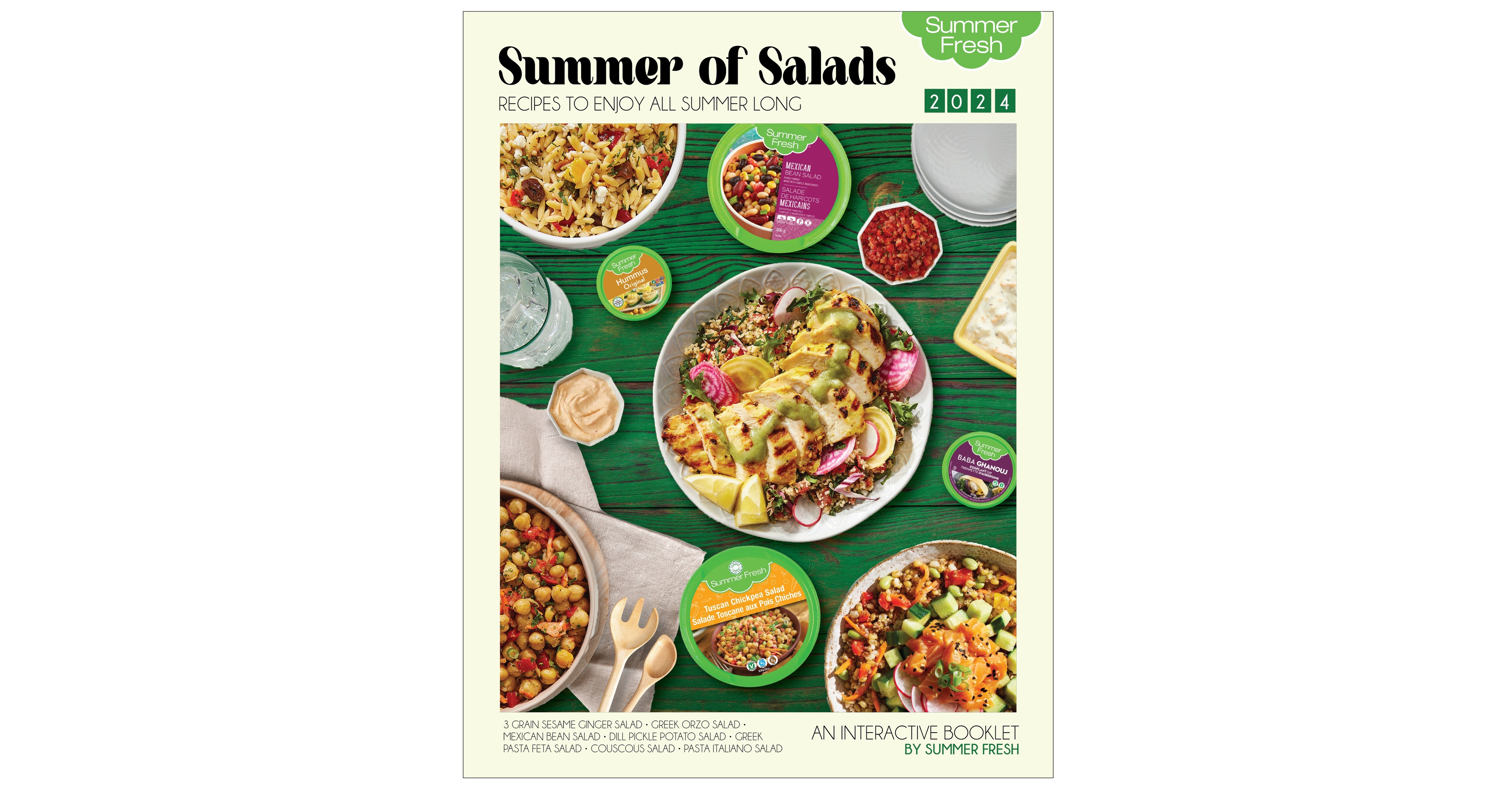 Get Ready to Salad All Summer Long with Summer Fresh's ® Exciting "Summer of Salads" Campaign!