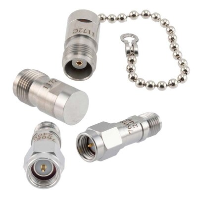 Fairview's new RF fixed attenuators and terminations are offered with four different connector options.