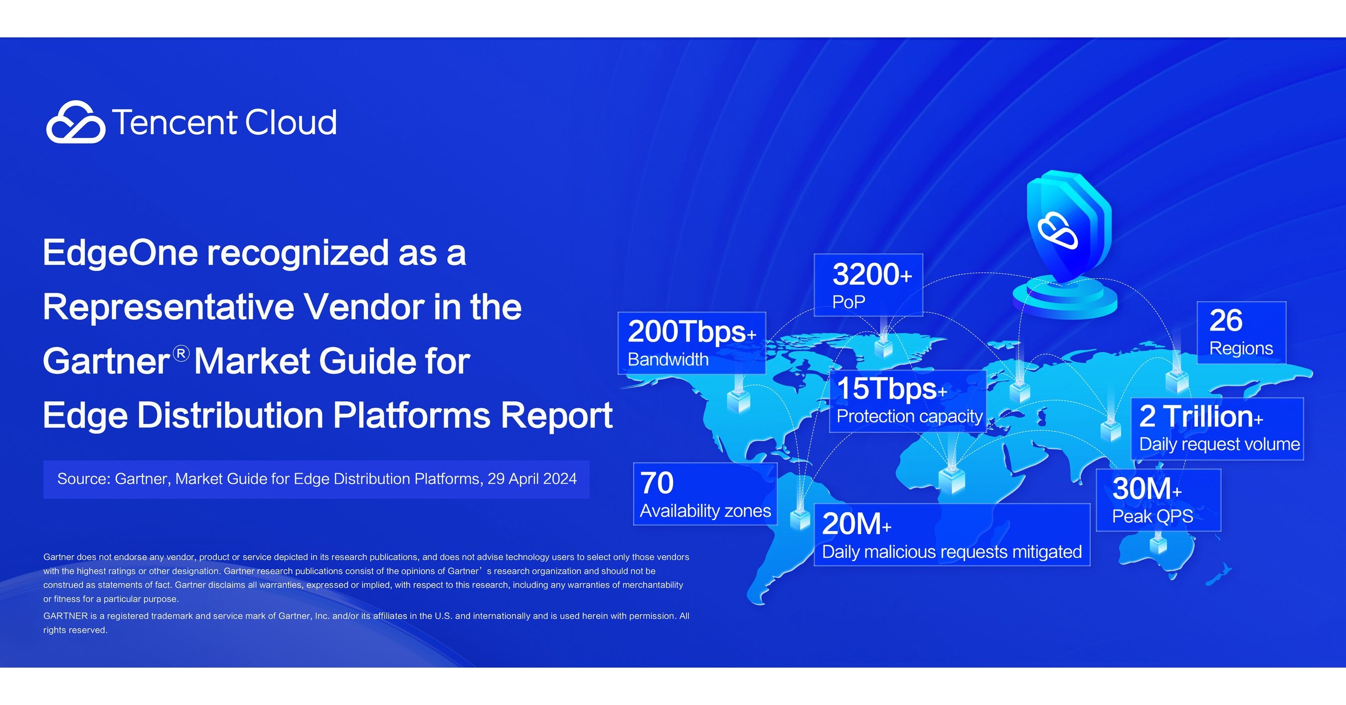 Tencent Cloud for its EdgeOne Recognized as a Representative Vendor in ...