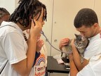 New Haven Middle School Students Scrubbed In as Veterinarians for the Day