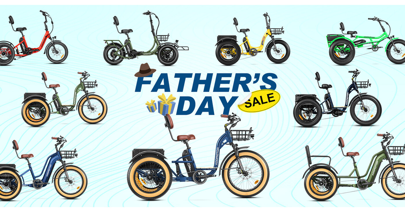 Addmotor Honors Father's Day: Exclusive Electric Trike Deals for the ...