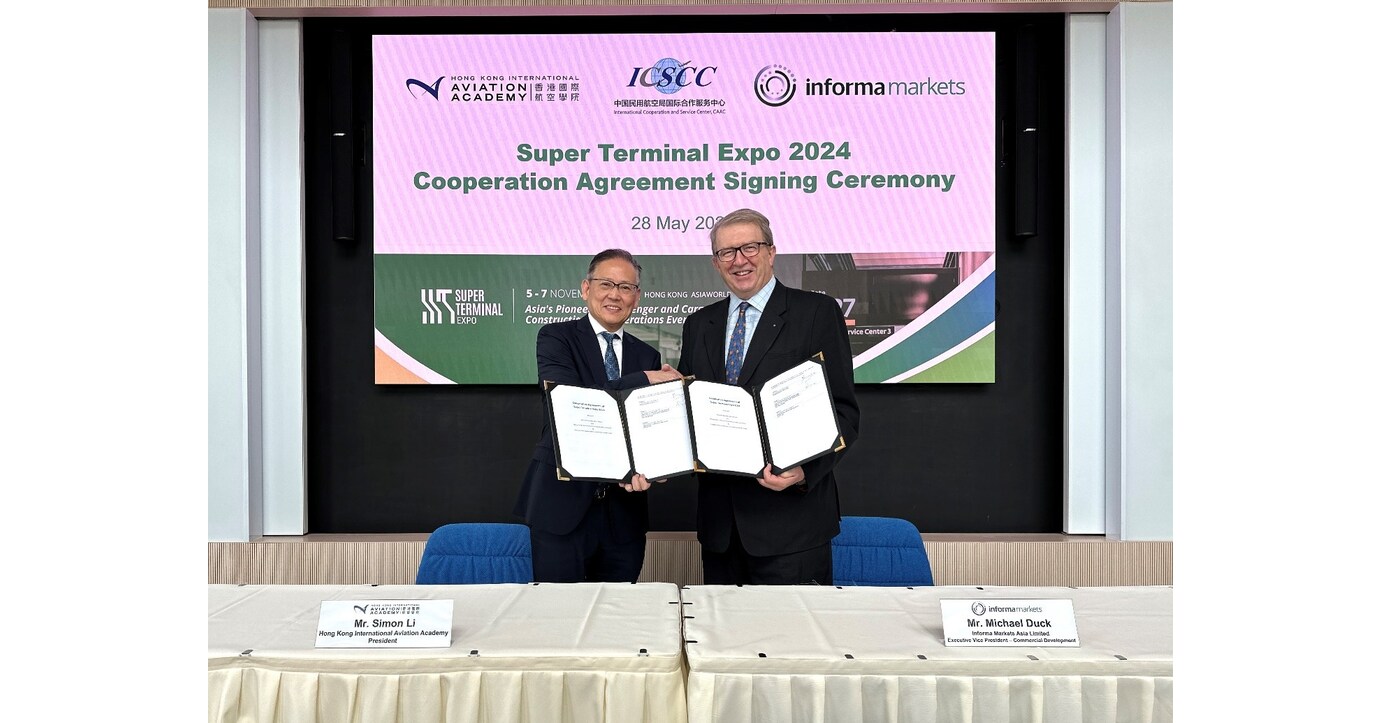 HKIAA & ICSCC Endorse STE in Alliance to Forge Future Airports in Asia