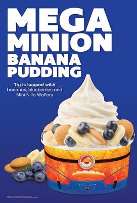 Mega Minion Banana Pudding Available Now!