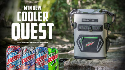 To Encourage Spending Time Outdoors, MTN DEW Is Giving Fans a Chance to Score Exclusive Prizes Nationwide with The First Ever "MTN DEW Cooler Quest"