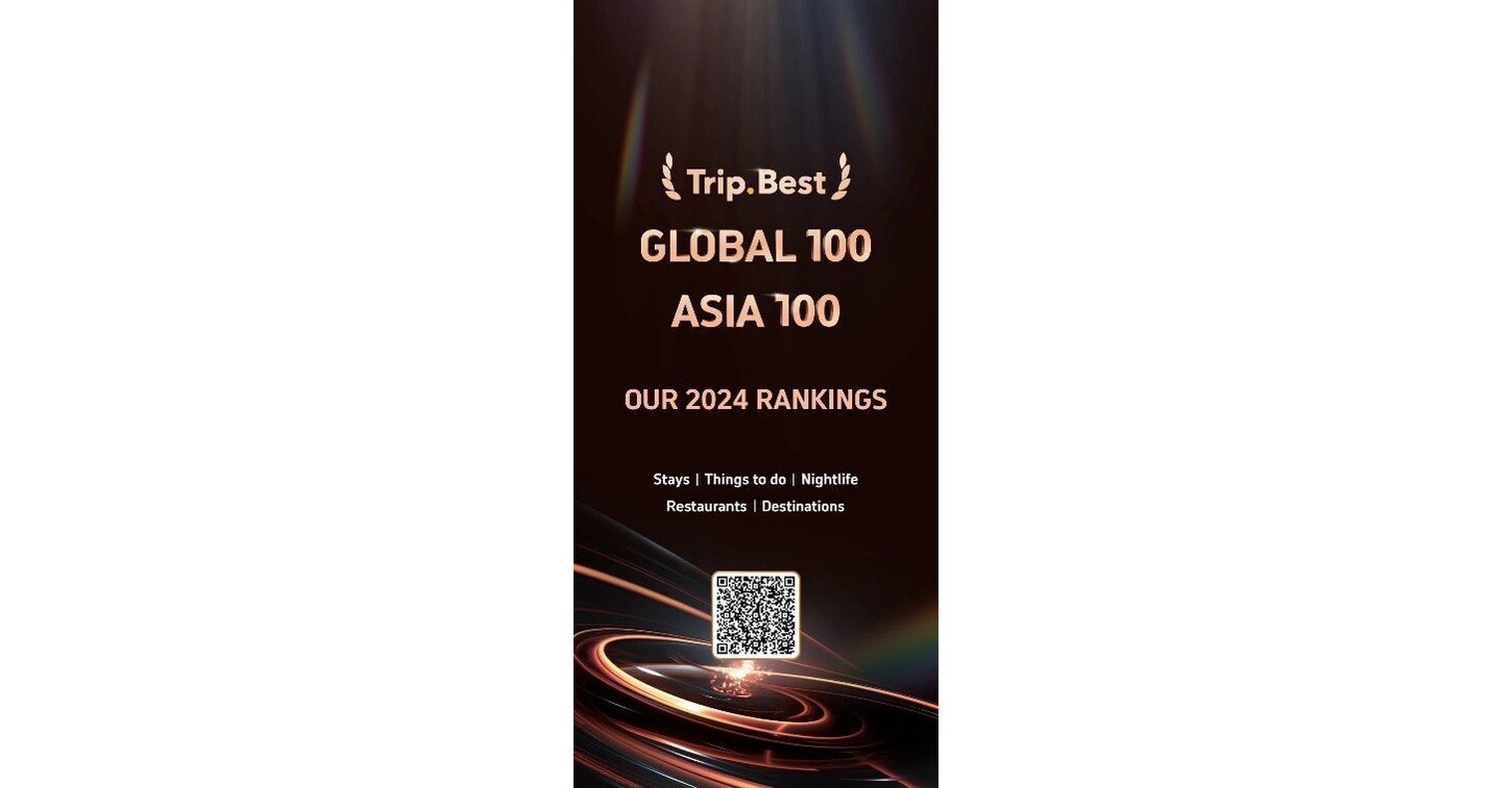 Trip.com Reveals 2024 Trip.Best Global and Asia 100 Rankings