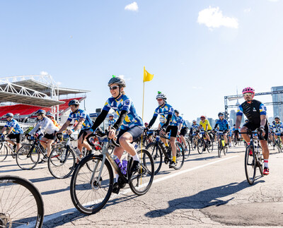 More than $20 million raised at the 17th annual Ride to Conquer Cancer benefitting The Princess Margaret Cancer Centre. (CNW Group/Princess Margaret Cancer Foundation)