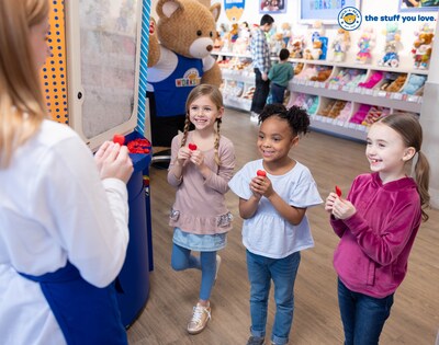 Bring in family, friends and loved ones for a day filled with laughter, creativity, and furry fun in local Build-A-Bear Workshops.