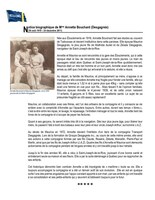 Notices biographiques : Annette Bouchard (Desgagnés) et Berthe Tremblay (Desgagnés) (Groupe CNW/Groupe Desgagnés inc.)