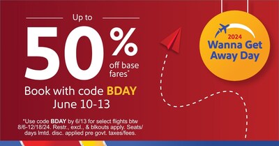 Southwest Airlines Wanna Get Away Fare Sale