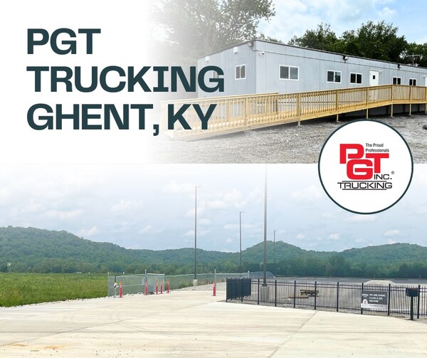 PGT Trucking's new facility in Ghent, KY