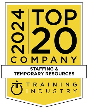 InSync Training Recognized as a Top Training Company for Staffing &amp; Temporary Resources List by Training Industry