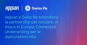 Appian e Swiss Re annunciano Connected Underwriting for Life Insurance in EMEA e Asia-Pacific
