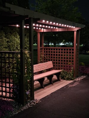 Trimlight St. Louis Partners with the Highland Garden Club to Light Up Local Park