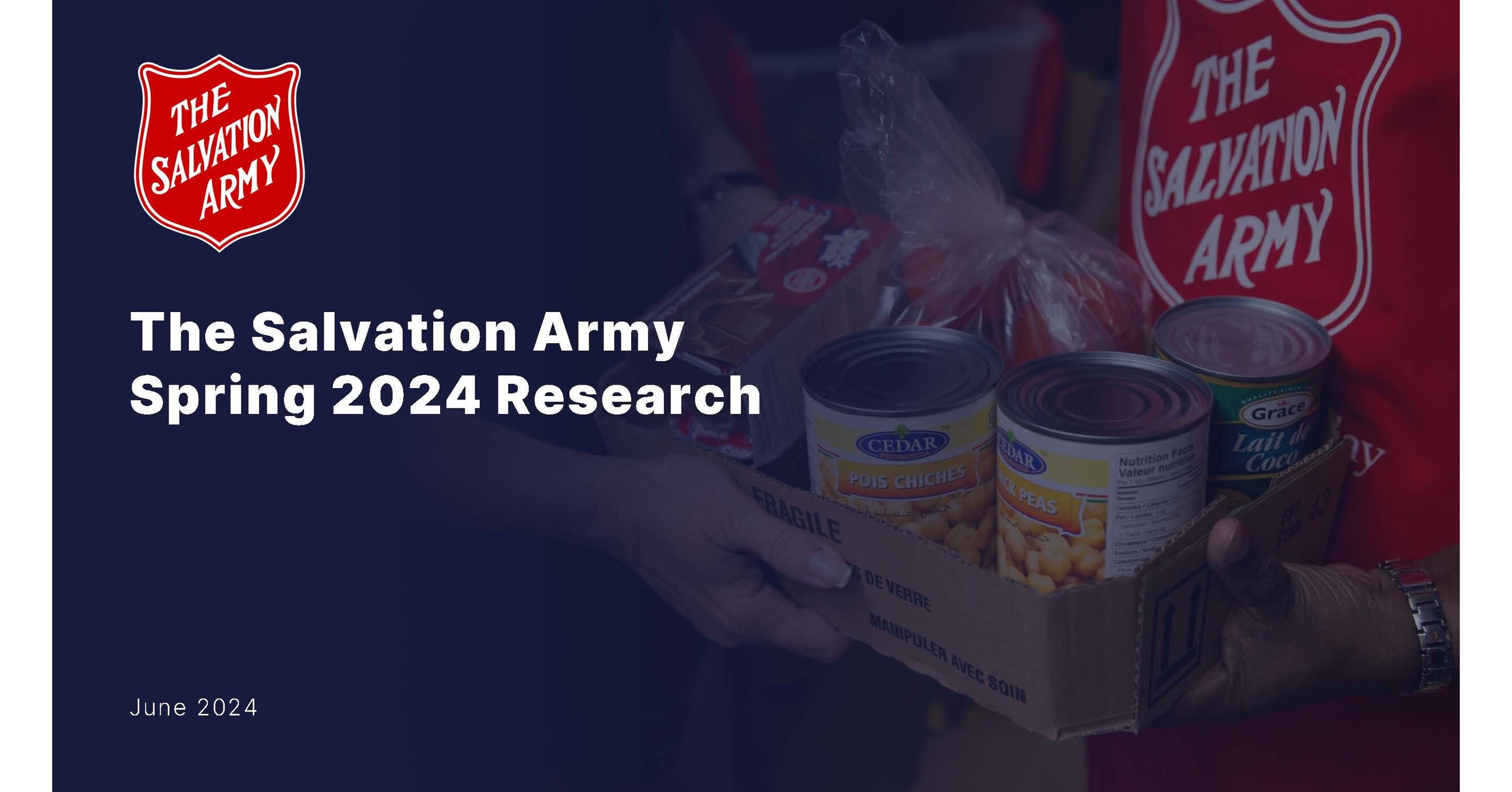 Salvation Army Research Finds Food Bank Usage on the Rise as Food Security  Challenges Persist