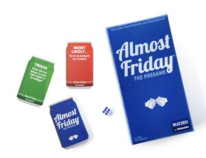 CHEERS TO ALMOST FRIDAY: LEADING ENTERTAINMENT COMPANIES RELATABLE AND FRIDAY BEERS REVEAL NEW PARTY GAME