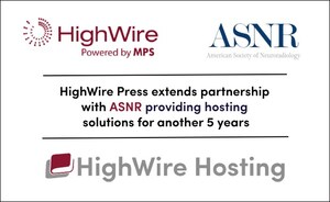 American Society of Neuroradiology Extends Partnership with HighWire