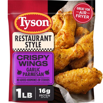 Tyson® Brand introduces new Honey Chicken Bites and Restaurant Style Crispy Wings.