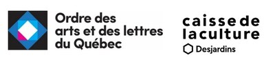 Ordre des arts et des lettres du Québec and Caisse Desjardins de la Culture Logos (CNW Group/Conseil des arts et des lettres du Québec) Ordre des arts et des lettres du Québec and Caisse Desjardins de la Culture Logos (CNW Group/Conseil des arts et des lettres du Québec)