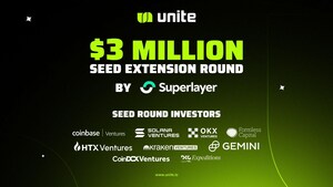Following Initial Backing From Coinbase Ventures, OKX Ventures, and Solana Ventures, Unite Secures $3 Million Seed Extension From Superlayer to Build Web3 Mobile Gaming Infrastructure