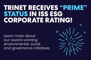 TriNet Receives "Prime" Status in ISS ESG Corporate Rating