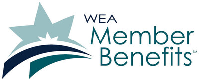 WEA Member Benefits logo (PRNewsfoto/WEA Member Benefits)