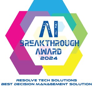 Resolve Tech Solutions Recognized for Artificial Intelligence Breakthrough Innovation in 2024 AI Breakthrough Awards Program