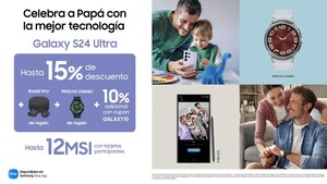 ¡Celebra el Día del Padre con la mejor tecnología de Samsung!