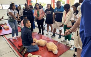MedStar Health Partners with AKA Sorority Chapter and Montgomery County Fire and Rescue for CPR/AED Video Premiere and Training