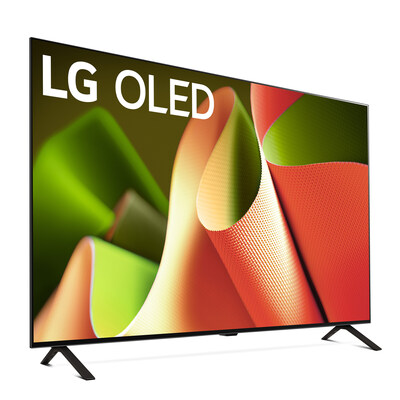 Available in three screen sizes (77-, 65- and 55-inches) – the LG OLED B4 Series features Dolby Vision™ and Dolby Atmos® for an immersive sound and vision experience.