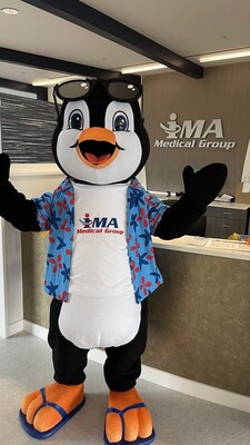 Sunny, the IMA mascot.