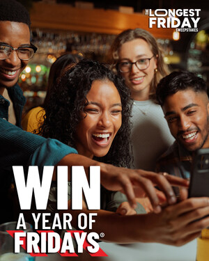 TGI Fridays® Celebrates the Longest Friday of 2024 with Free Fridays For a Year and an All-Day $5 Happy Hour