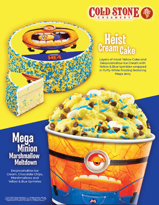 Cold Stone Creamery Creates Minion-Inspired Flavor in Partnership with ...