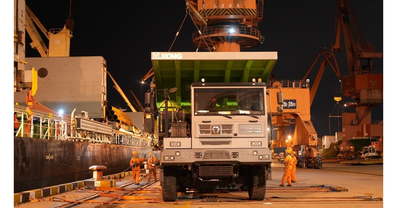 Trente camions miniers &agrave; &eacute;nergie nouvelle de XCMG sont pr&ecirc;ts &agrave; r&eacute;volutionner les op&eacute;rations mini&egrave;res en Afrique