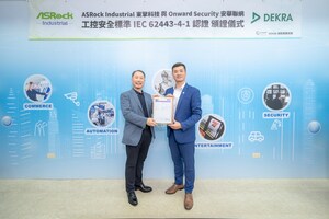 DEKRA's Onward Security Facilitates ASRock Industrial in Achieving IEC 62443-4-1 Certification for Enhanced Industrial Cybersecurity