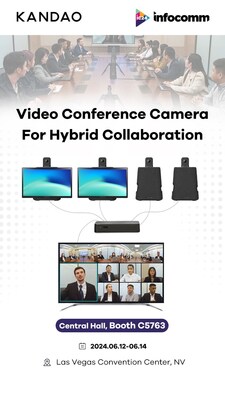 Kandao Pamer Penyelesaian Sidang Video Revolusioner untuk Kerja Hibrid di InfoComm 2024
